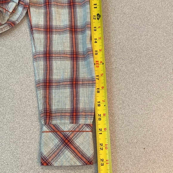 Horny Toad - 100% organic cotton plaid shirt. Size XS - Picture 10 of 10